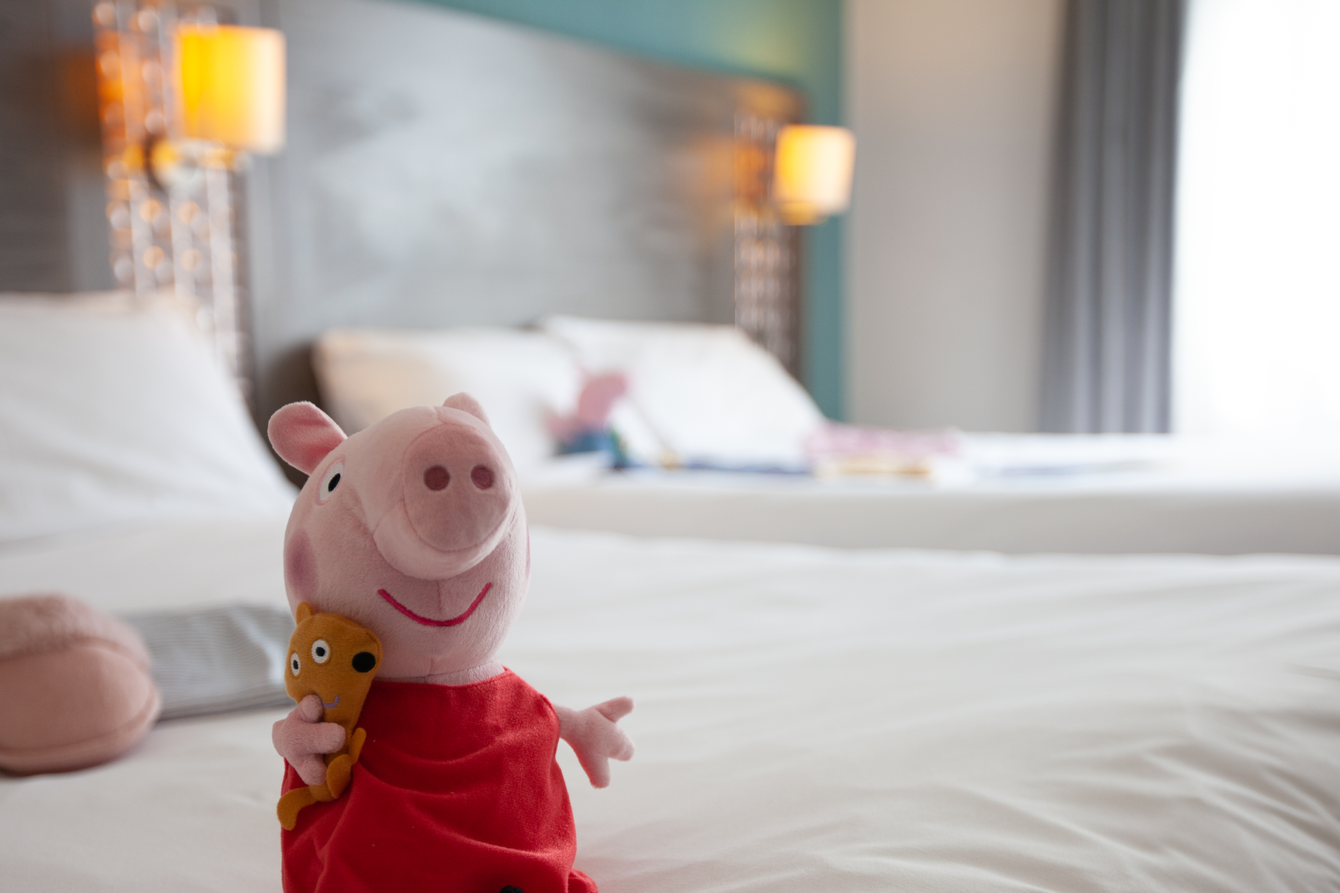 Family-friendly hotel room for a Paultons Park short break