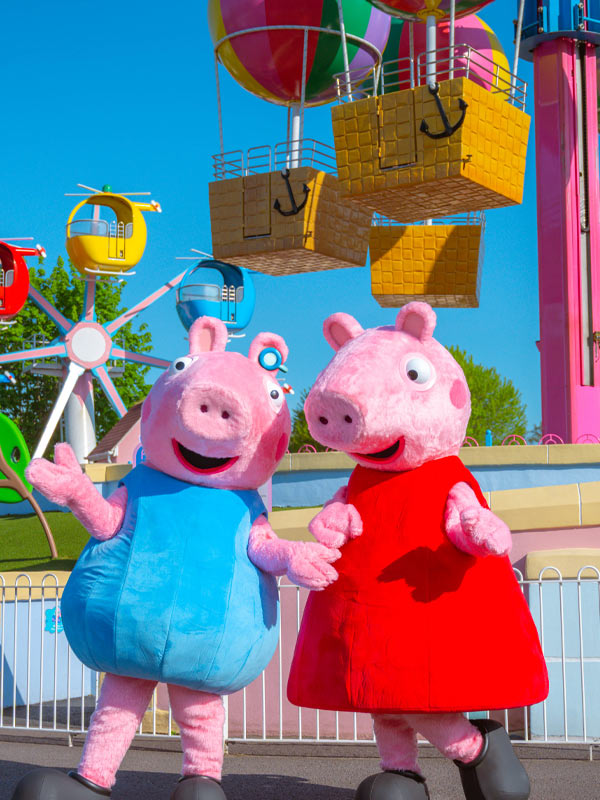 Meet Peppa Pig and George at Peppa Pig World