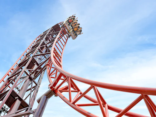 Viking themed ride at Paultons Park