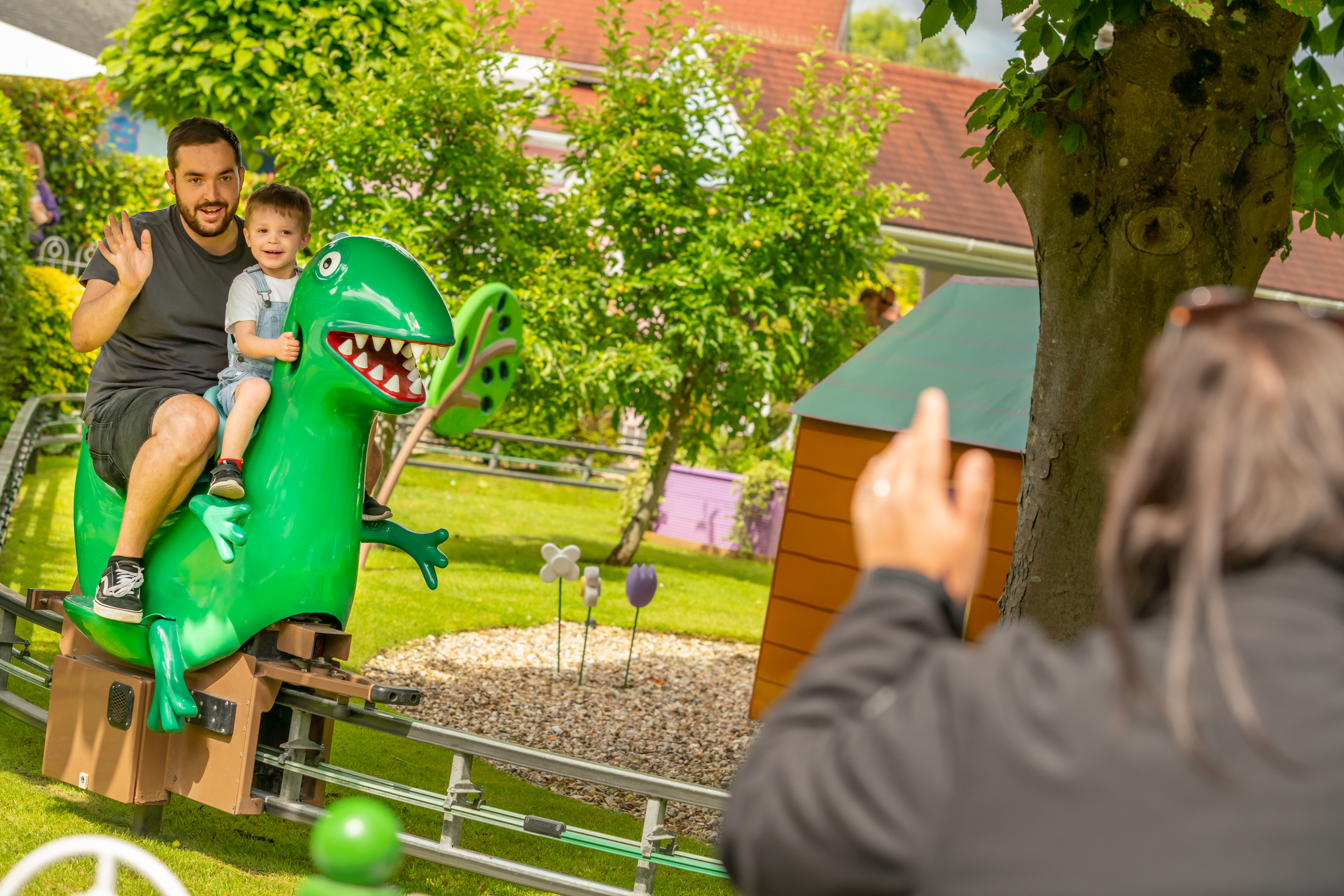 Children under 1 metre information at Paultons Park