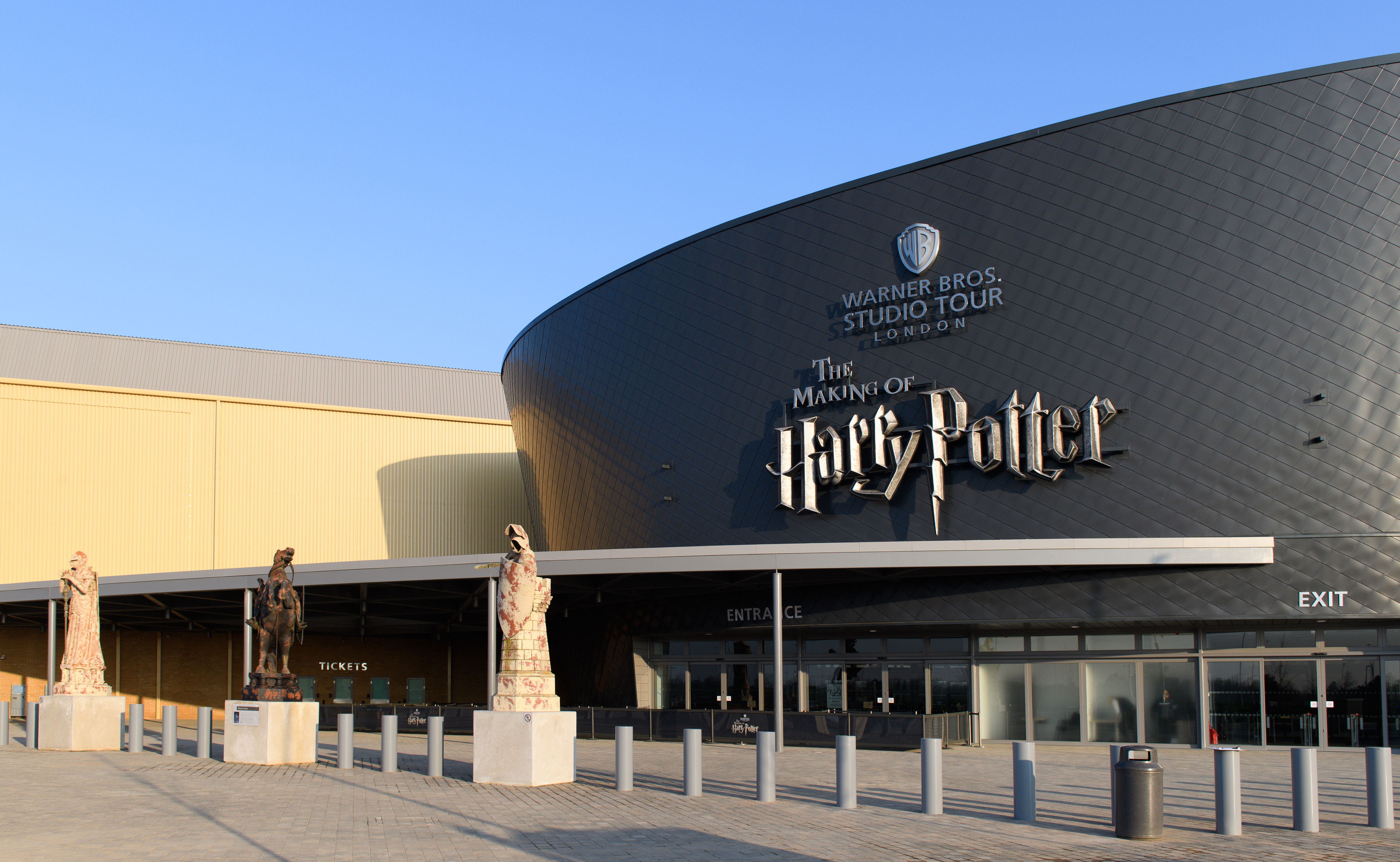 Entrance to Warner Bros. Studio Tour London - The Making of Harry Potter