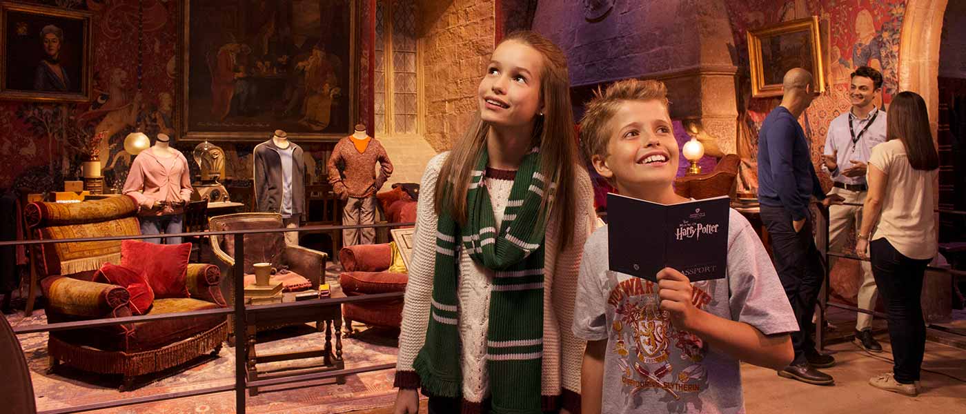 Children exploring Warner Bros. Studio Tour London