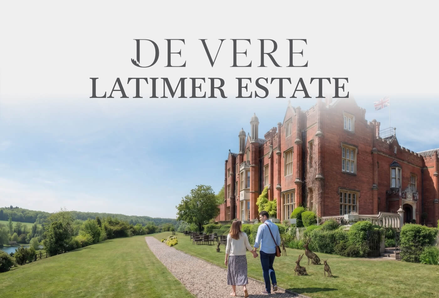 Historic exterior of De Vere Latimer Estate