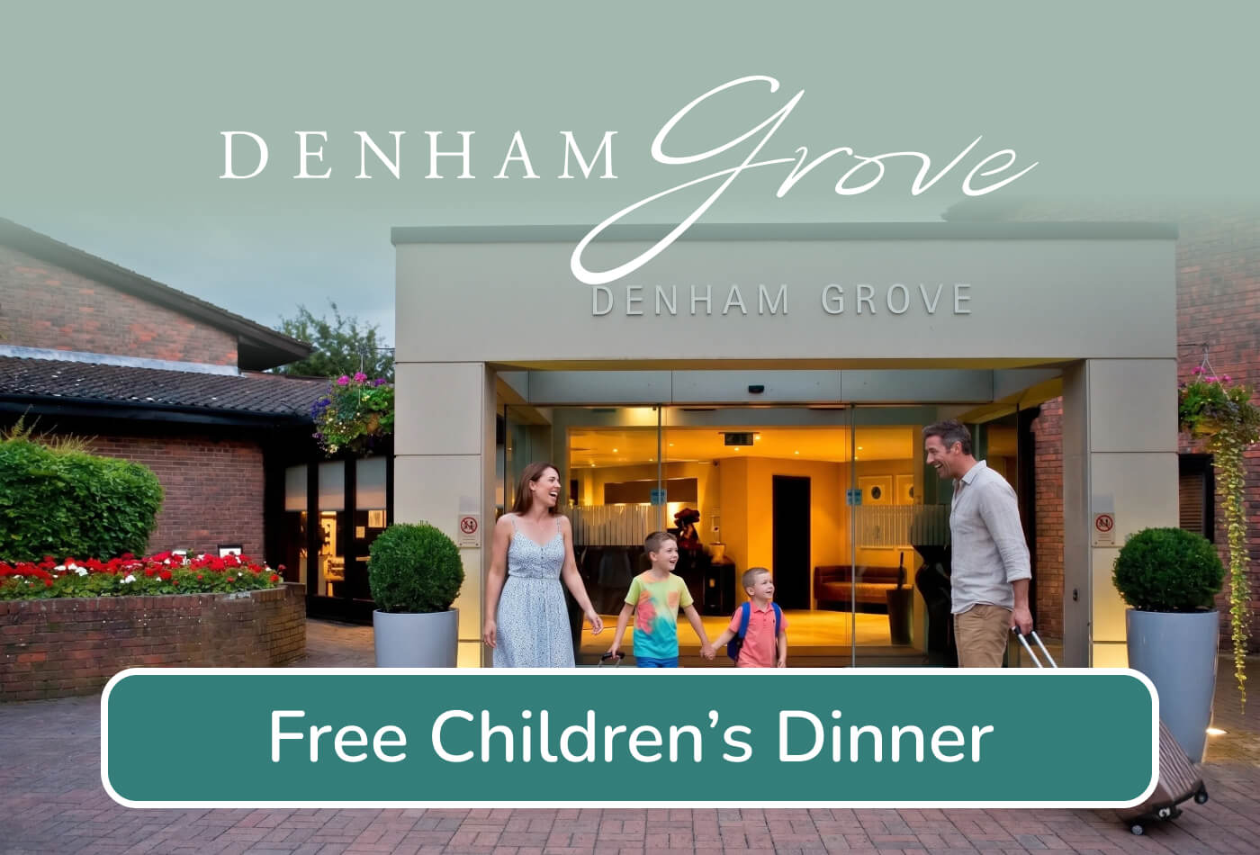 Exterior and grounds of Denham Grove