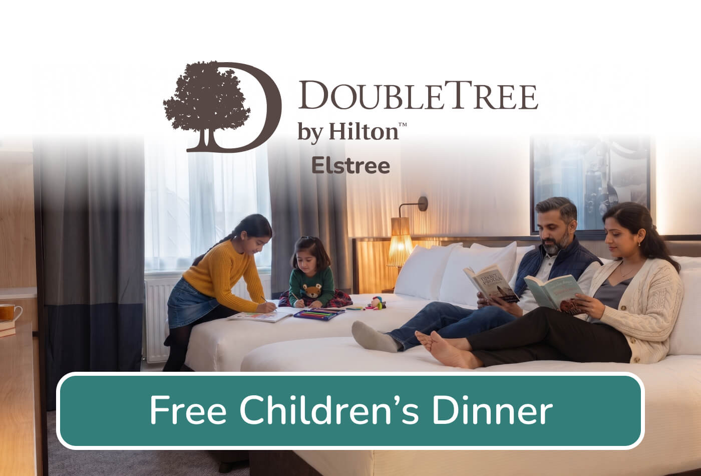 Exterior of DoubleTree By Hilton Elstree