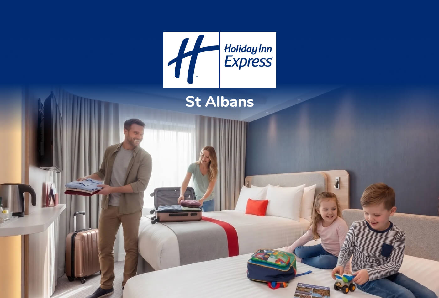 Exterior of Holiday Inn Express St Albans