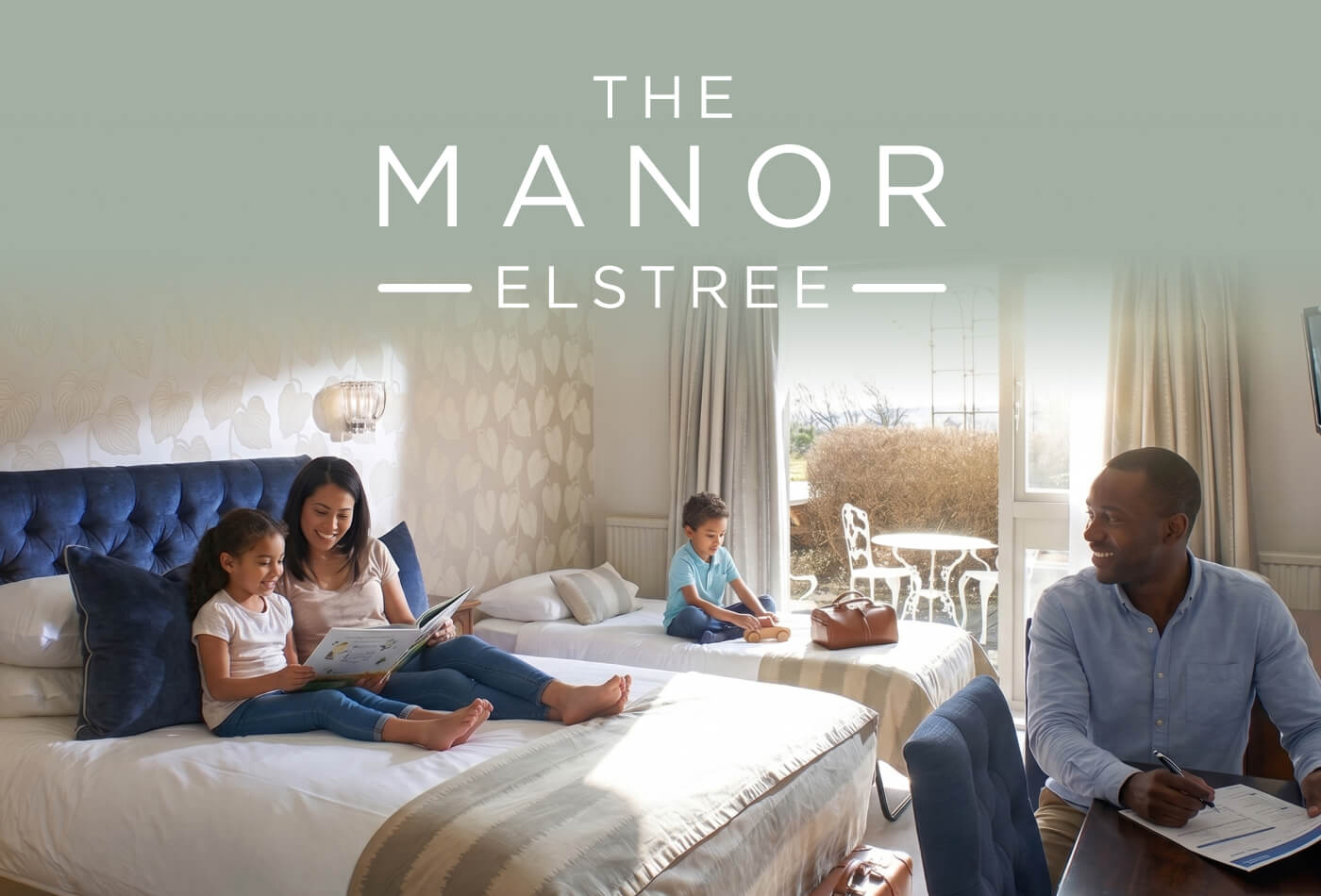 Exterior of The Manor Elstree