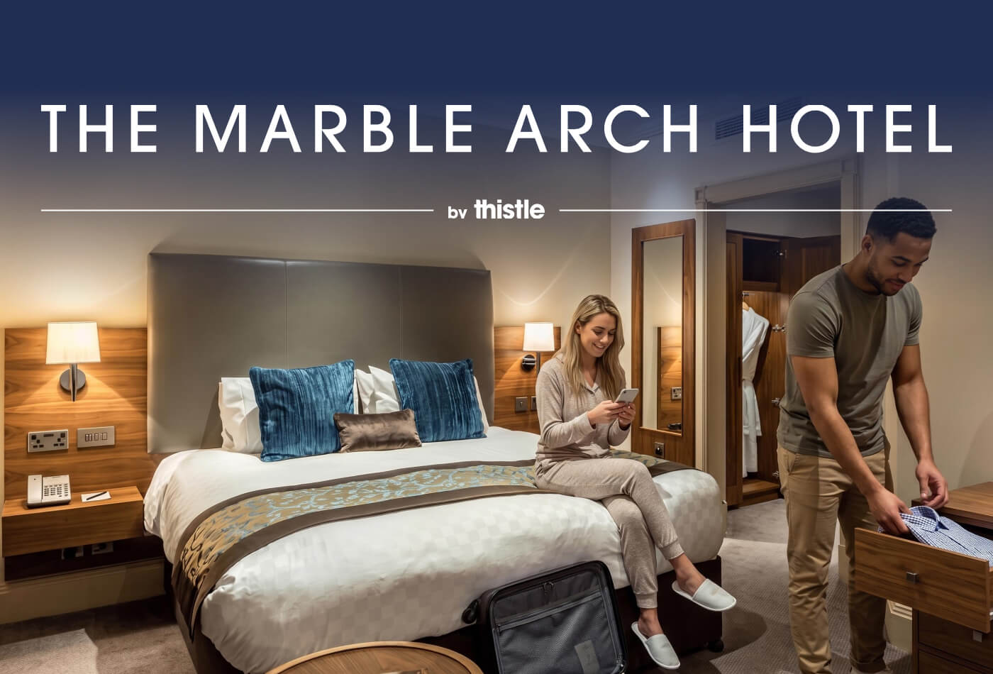Guest room at Thistle Marble Arch