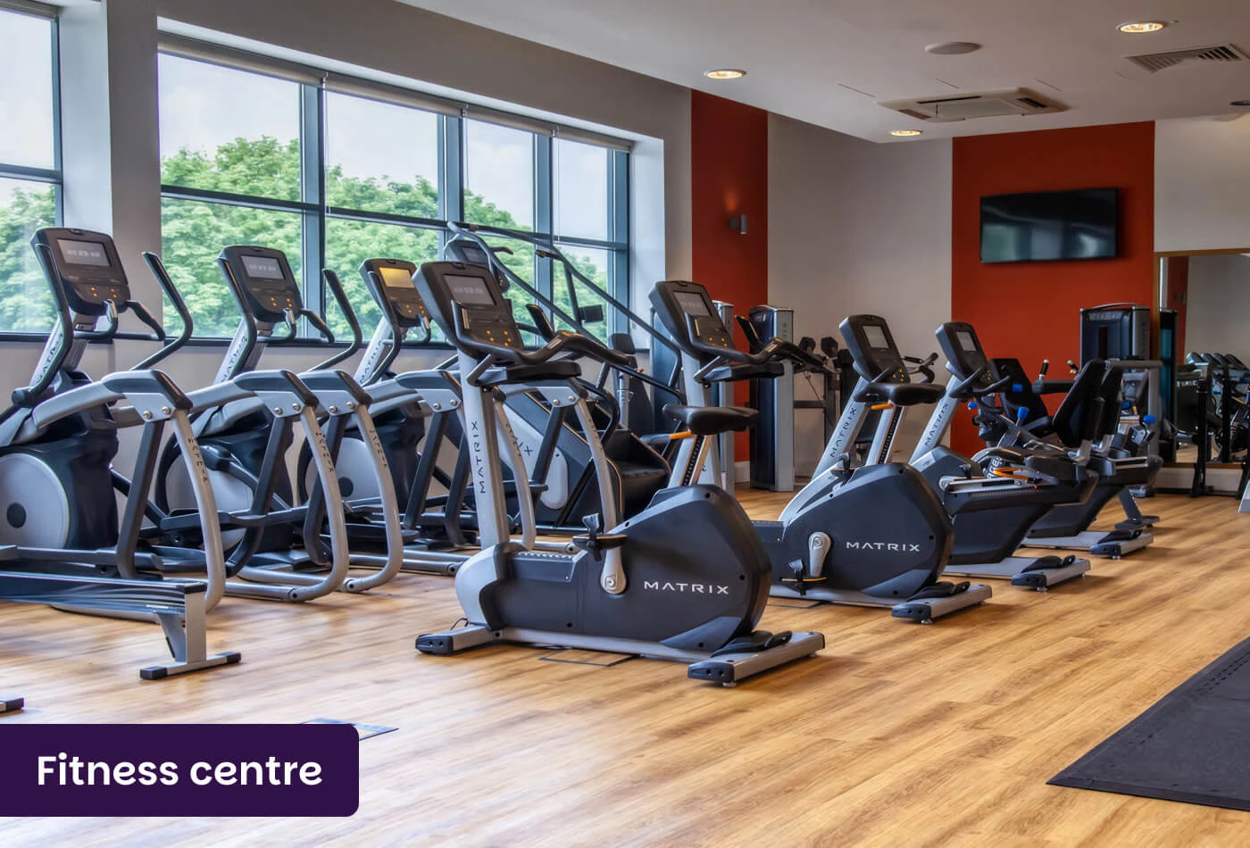Fitness centre at Best Western Chilworth Manor